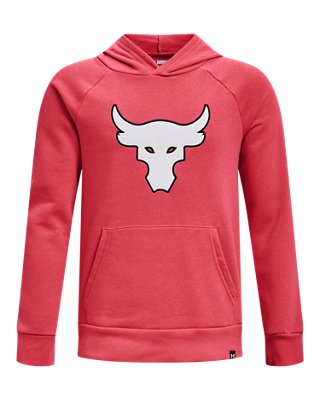 Boys' Project Rock Rival Fleece Applique Hoodie | Under Armour