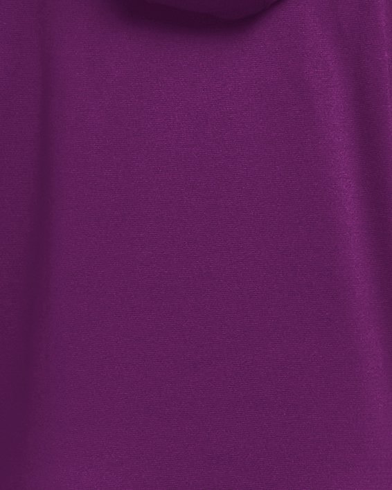 Sudadera con Capucha Armour Fleece® Iridescent Big Logo para Niña, Purple, pdpMainDesktop image number 1