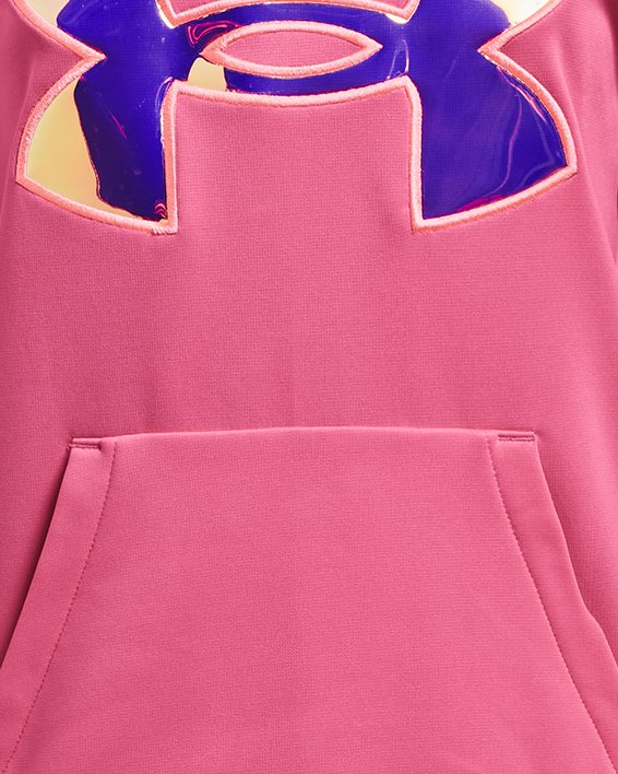 Descuido Especialidad Electrizar Girls' Armour Fleece® Iridescent Big Logo Hoodie | Under Armour