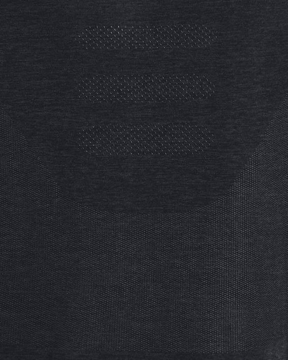 Men's UA Seamless Stride Short Sleeve, Black, pdpMainDesktop image number 5
