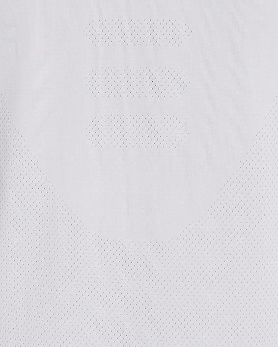 Women's UA Seamless Stride Short Sleeve, White, pdpMainDesktop image number 7