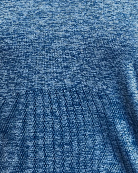 女士UA Seamless Stride短袖T恤 in Blue image number 4
