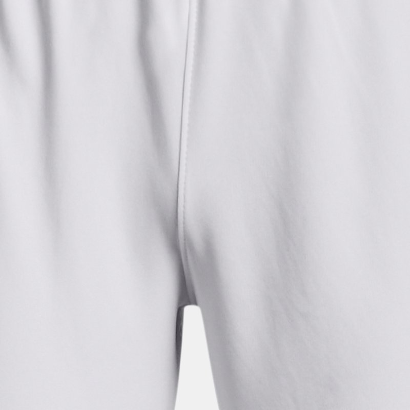 Boys'  Under Armour  Challenger Core Shorts White / Black YLG (59 - 63 in)