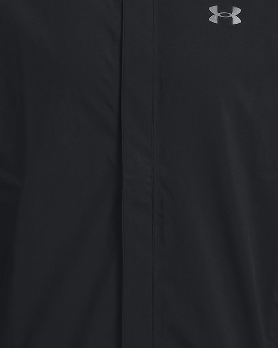 Men's UA Stormproof Cloudstrike Stretch Jacket in Black image number 10