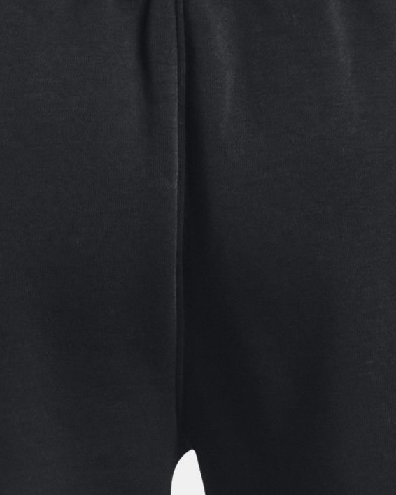 Shorts UA Rival Fleece para mujer, Black, pdpMainDesktop image number 5