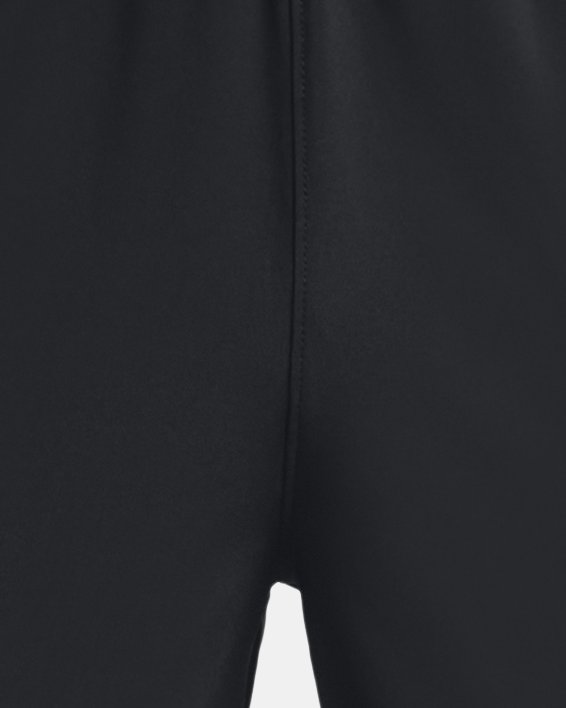 Men's UA Qualifier 5" Wordmark Shorts in Black image number 9