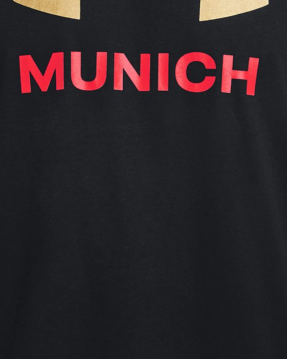 UA Munich City T-Shirt für Herren, Black, pdpMainDesktop image number 4