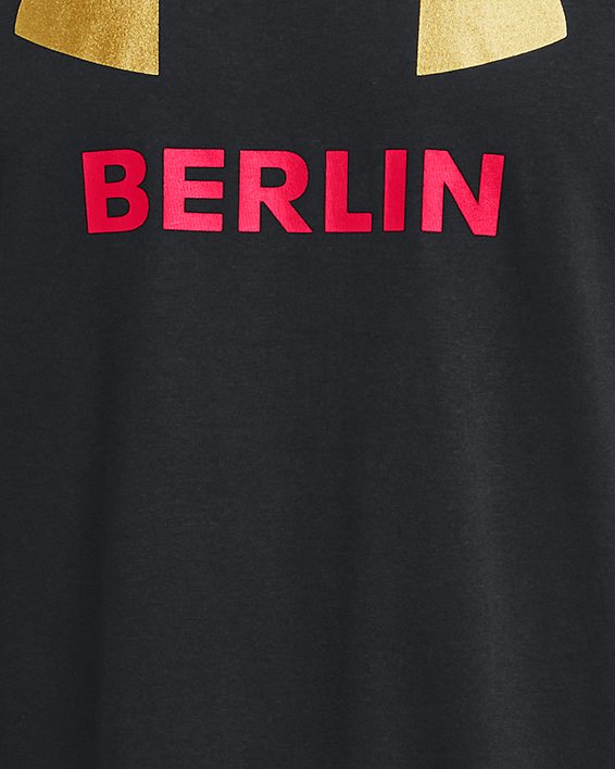 Camiseta UA Berlin City para hombre, Black, pdpMainDesktop image number 4