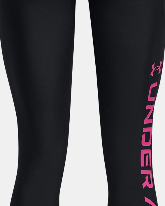 Damen HeatGear® Leggings in voller Länge, Black, pdpMainDesktop image number 5
