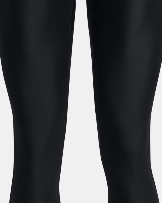 Women's HeatGear® Full-Length Leggings, Black, pdpMainDesktop image number 4