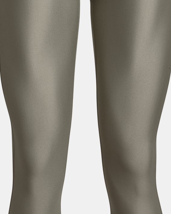 Women's HeatGear® Full-Length Leggings in Green image number 4