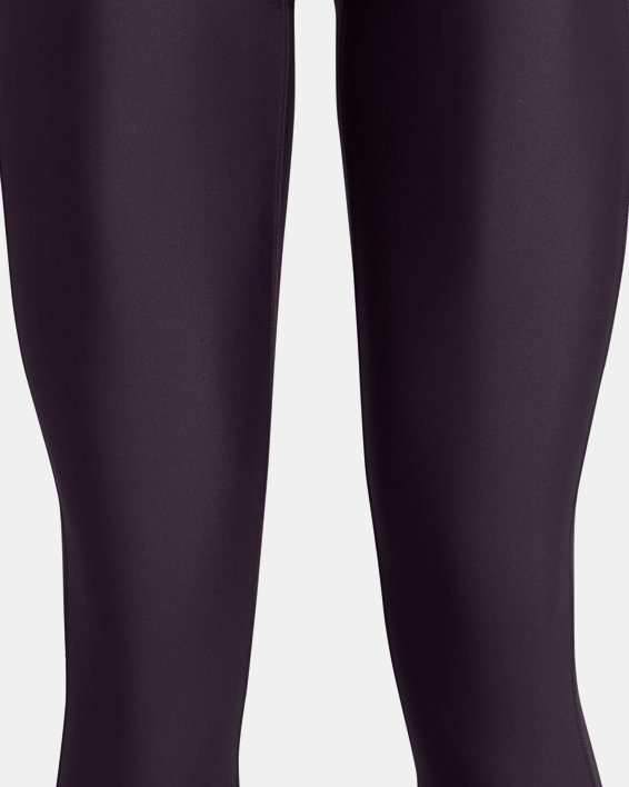 Women's HeatGear® Full-Length Leggings in Purple image number 4