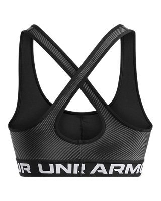 Armour® Mid Crossback Printed Women's Sports Bra | Under Armour