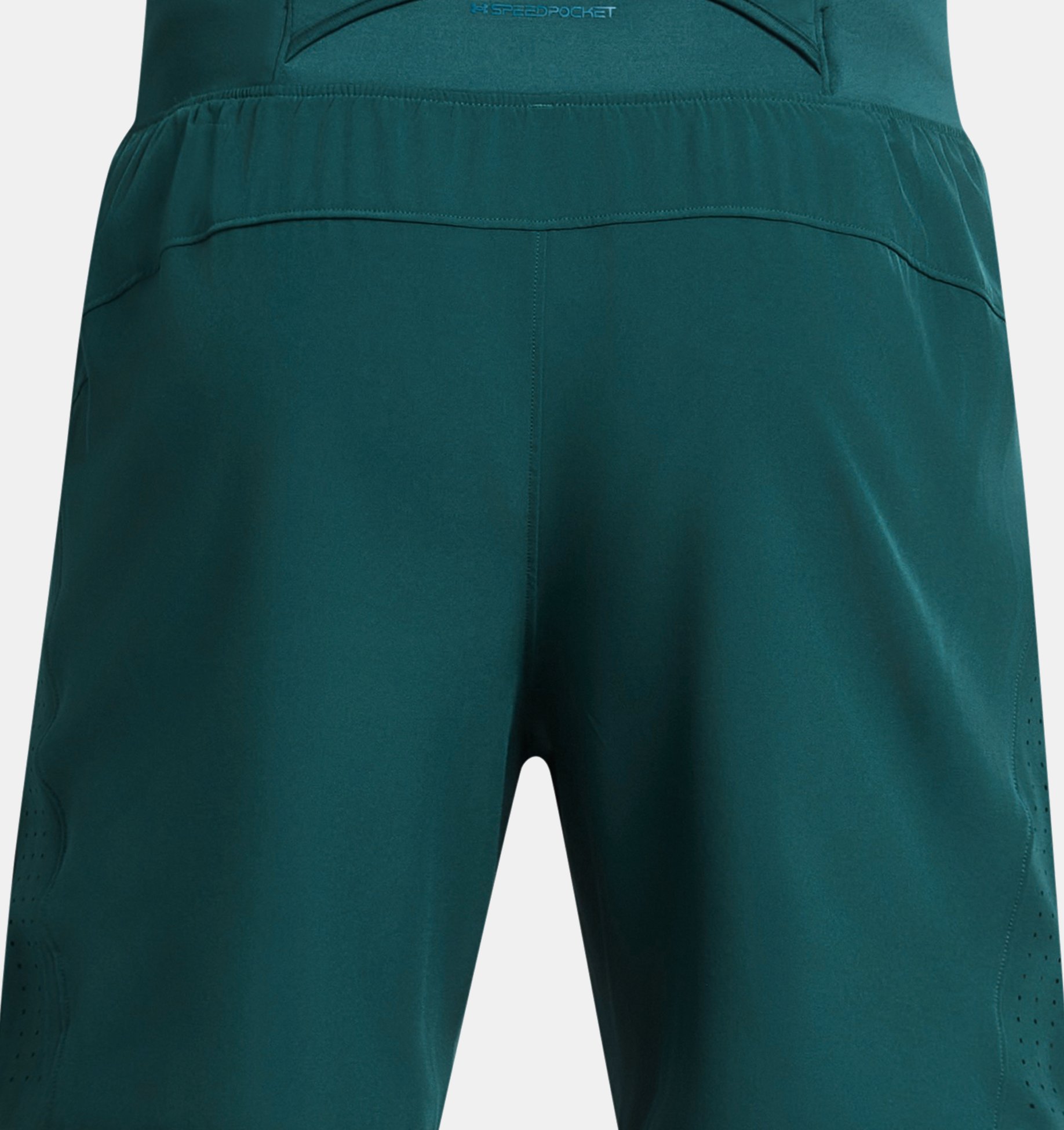 Under Armour UA Launch Elite Shorts (18 cm) Herren - Static Blue/Lime  Surge/Reflective