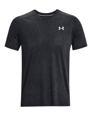 เสื้อแขนสั้น UA Streaker Micro Mesh สำหรับผู้ชาย image number 4