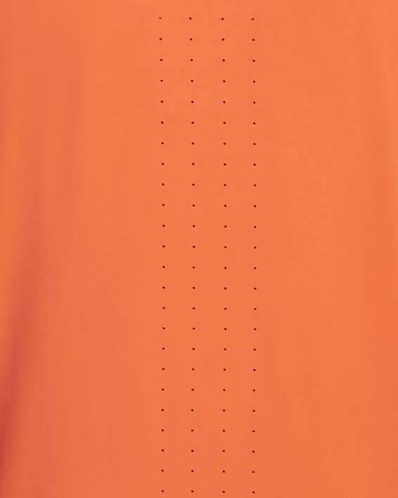 Haut à manches courtes UA Iso-Chill Laser Heat pour homme, Orange, pdpMainDesktop image number 7