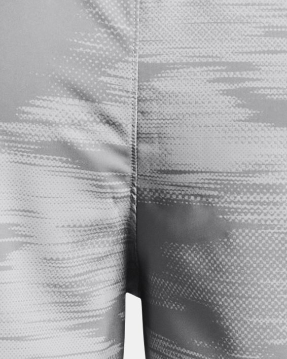 Men's UA Launch 5'' Printed Shorts, Gray, pdpMainDesktop image number 7