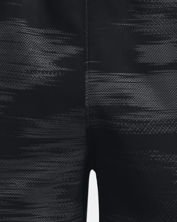 กางเกงขาสั้น UA Launch 7'' Printed สำหรับผู้ชาย in Gray image number 6