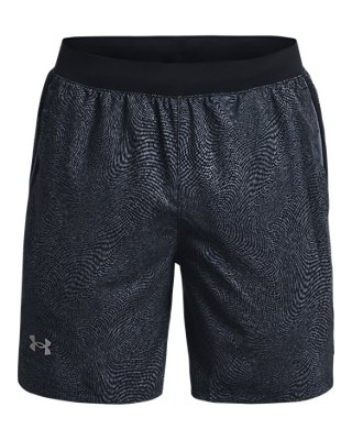 男士UA Launch 7英寸印花短褲 image number 6