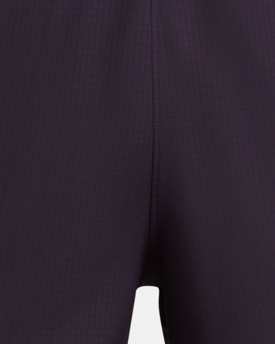 Men's UA Launch 7'' Graphic Shorts in Purple image number 6