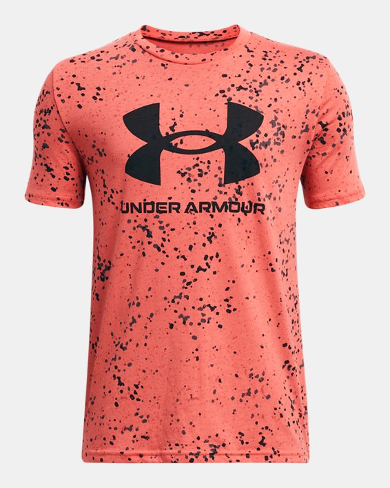 T-shirt avec logo imprimé UA Sportstyle pour garçons
