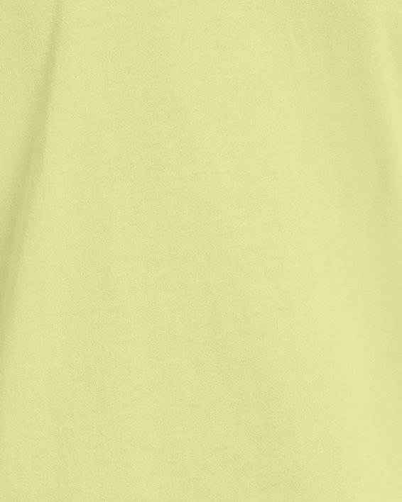 女士UA Text Heavyweight短袖T恤 in Green image number 5
