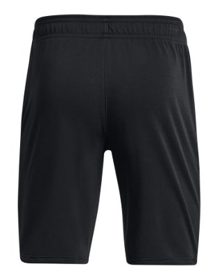 Shorts UA Rival Terry para Hombre, Black, pdpMainDesktop image number 5