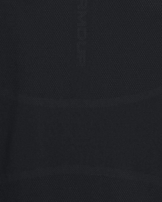เสื้อแขนสั้น UA RUSH™ Seamless Legacy สำหรับผู้ชาย in Black image number 5