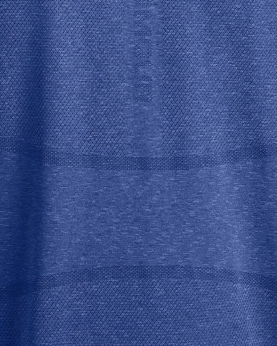 Men's UA Vanish Elite Seamless Short Sleeve, Blue, pdpMainDesktop image number 4