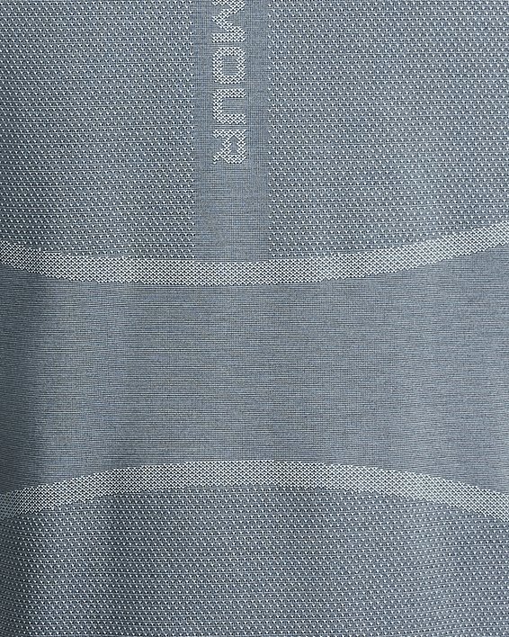Men's UA Vanish Elite Seamless Short Sleeve, Blue, pdpMainDesktop image number 8