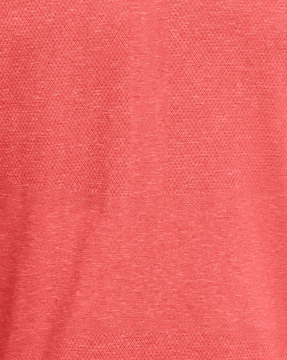 Men's UA Vanish Elite Seamless Short Sleeve, Red, pdpMainDesktop image number 5