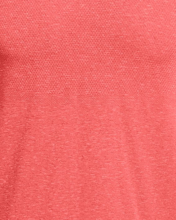 Men's UA Vanish Elite Seamless Short Sleeve, Red, pdpMainDesktop image number 4