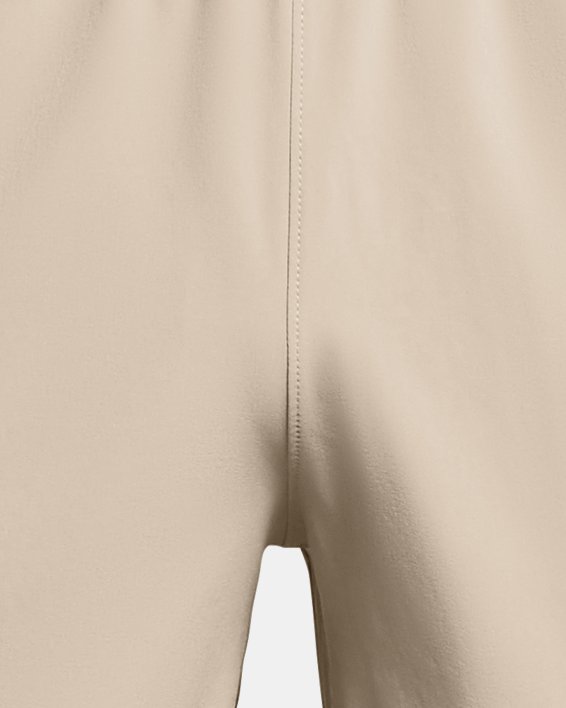 Shorts tejidos UA Peak para hombre, Brown, pdpMainDesktop image number 4