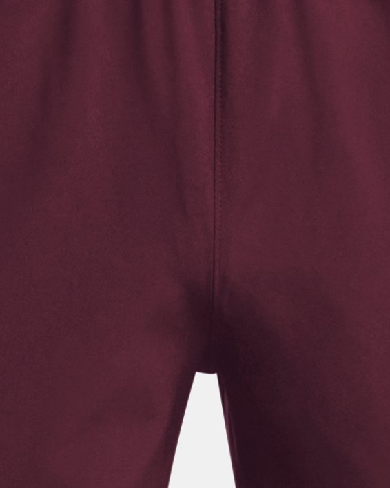 Pantalón corto tejido UA Peak para hombre, Maroon, pdpMainDesktop image number 5