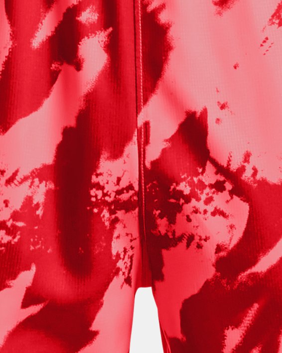 Shorts de 15 cm UA Vanish Woven Printed para hombre, Red, pdpMainDesktop image number 5