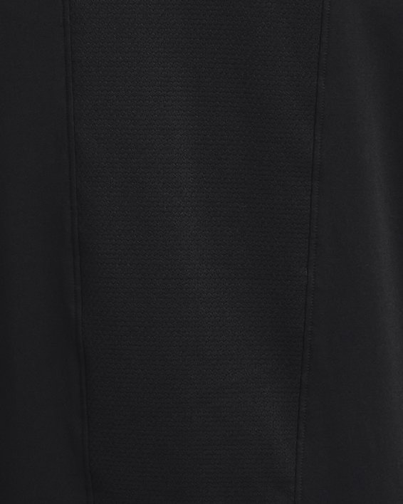Camiseta de manga corta con ventilación UA RUSH™ para hombre, Black, pdpMainDesktop image number 9