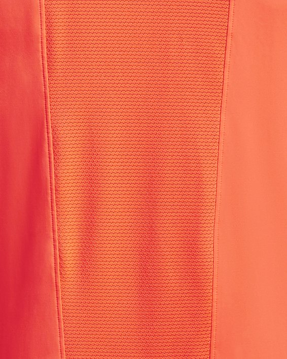 Men's UA RUSH™ Vent Short Sleeve, Orange, pdpMainDesktop image number 8
