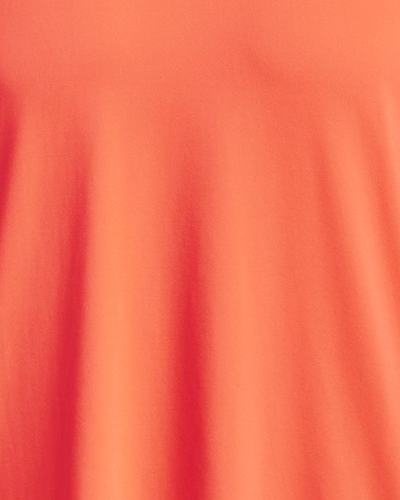 Men's UA RUSH™ Vent Short Sleeve, Orange, pdpMainDesktop image number 7