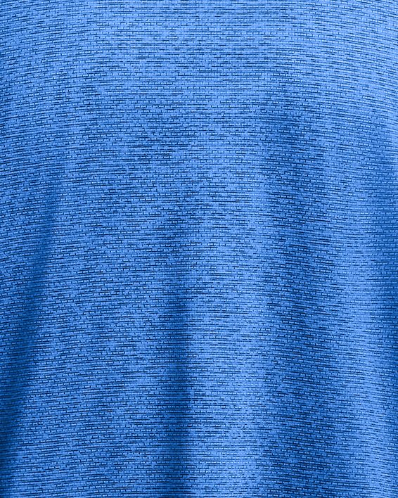 男士UA Tech™ Vent短袖T恤 in Blue image number 4