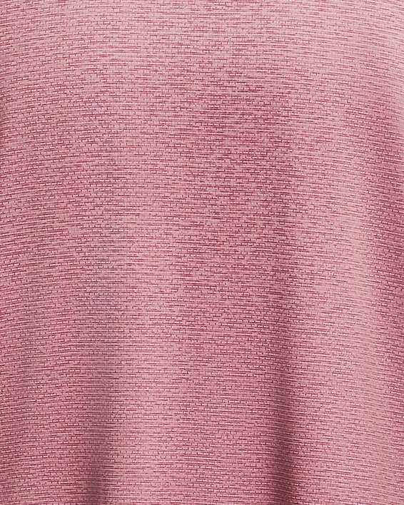 男士UA Tech™ Vent短袖T恤 in Pink image number 4