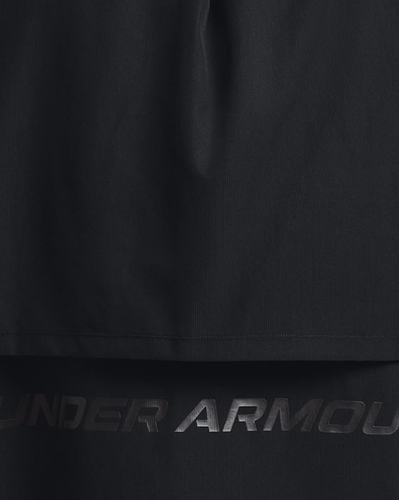 Men's UA Launch Jacket in Black image number 10