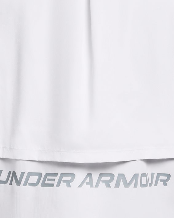 Men's UA Launch Jacket, White, pdpMainDesktop image number 5