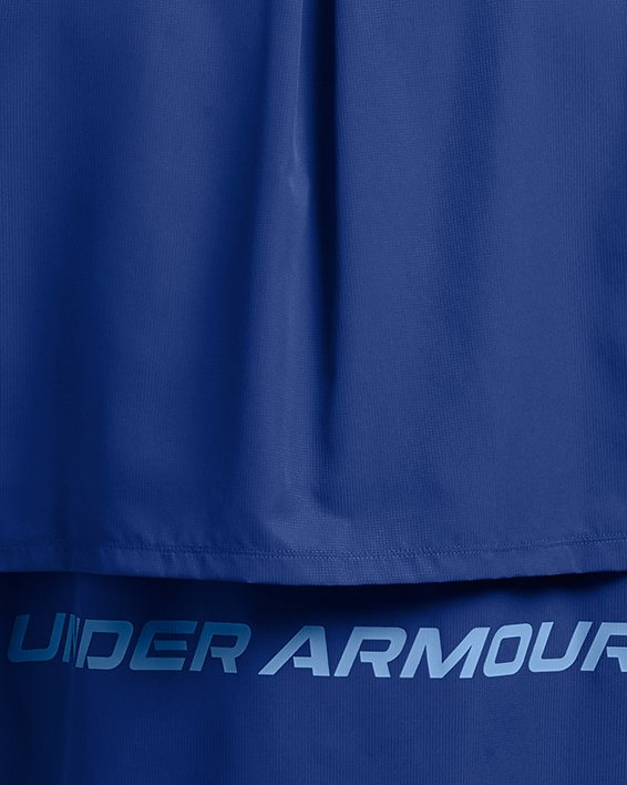 Men's UA Launch Jacket, Blue, pdpMainDesktop image number 4