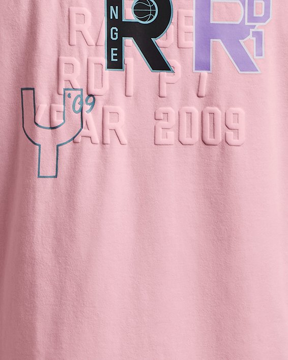 Men's Curry Animated Short Sleeve in Pink image number 5