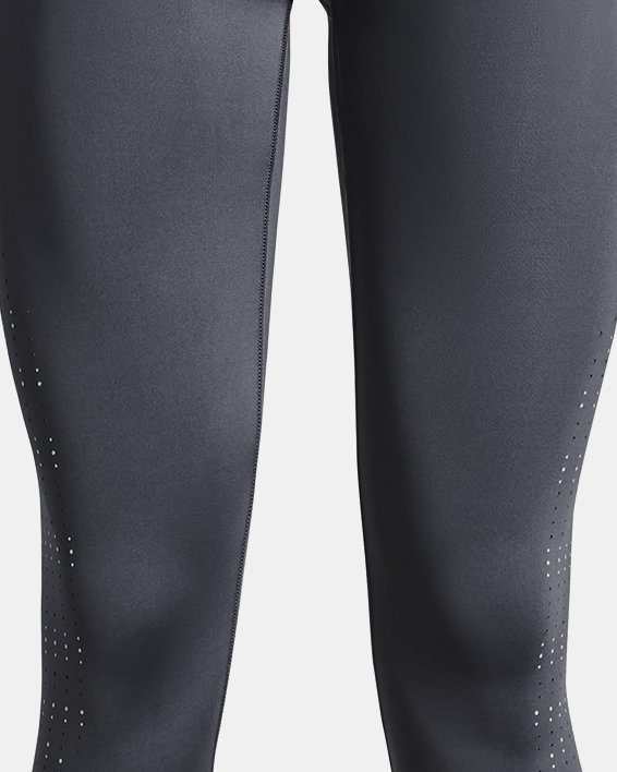 Women's UA Fly-Fast Elite Ankle Tights in Gray image number 8