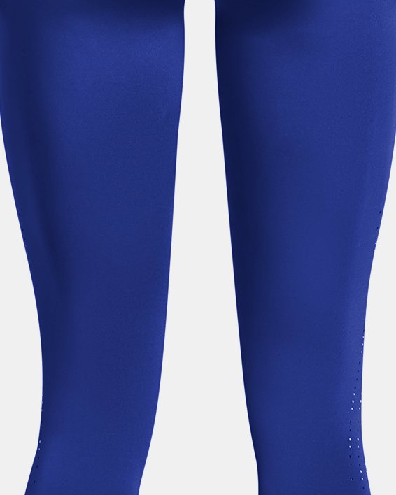 Women's UA Fly-Fast Elite Ankle Tights, Blue, pdpMainDesktop image number 8