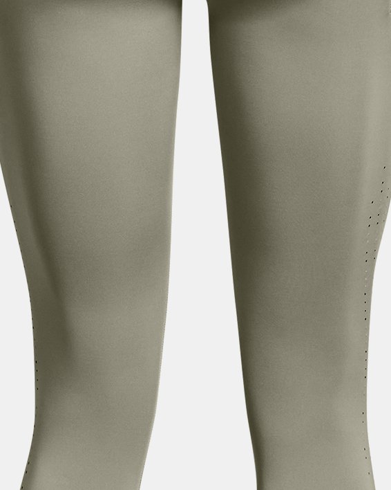 Women's UA Fly-Fast Elite Ankle Tights in Green image number 8