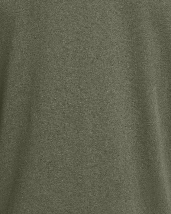 Herentop UA Camo Chest Stripe met korte mouwen, Green, pdpMainDesktop image number 5
