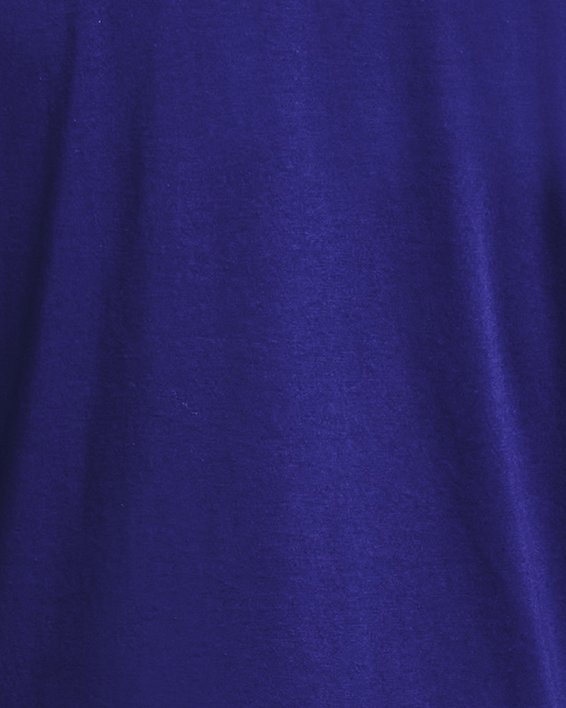 Men's UA Camo Chest Stripe Short Sleeve, Blue, pdpMainDesktop image number 5