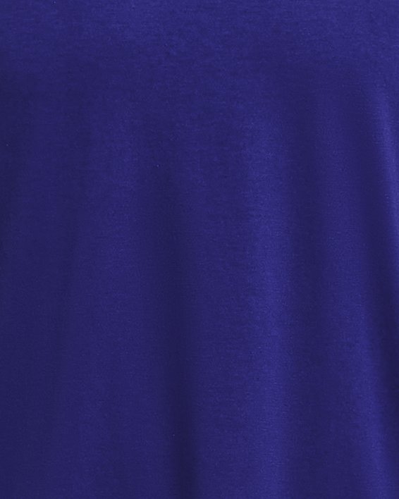 Herren UA Camo Chest Stripe Kurzarm-Oberteil, Blue, pdpMainDesktop image number 4